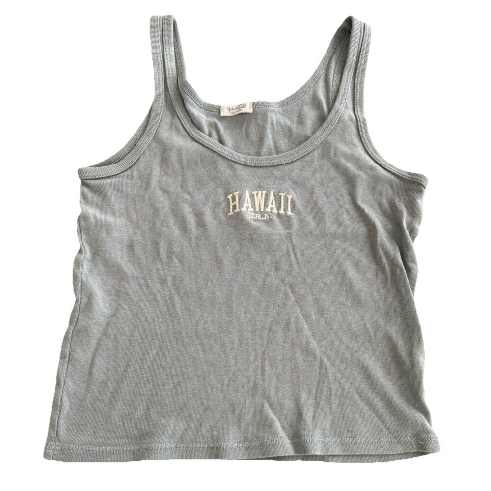 Brandy Melville John Galt Women 3 Tank Top Bundle Lace Graphic Y2K One Size - Picture 4 of 4
